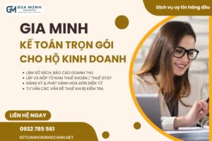 Cách hạch toán hộ kinh doanh tiệm vàng