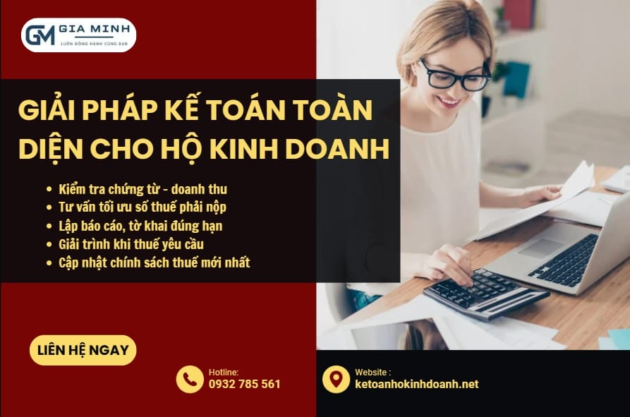 Hạch toán doanh thu hộ kinh doanh ăn uống
