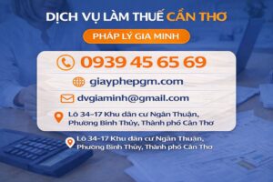 báo cáo thuế hàng tháng cần thơ