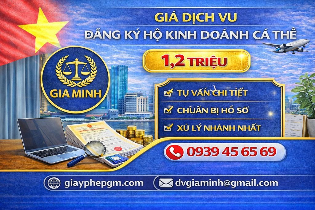 chi phí thành lập hộ kinh doanh tại tphcm