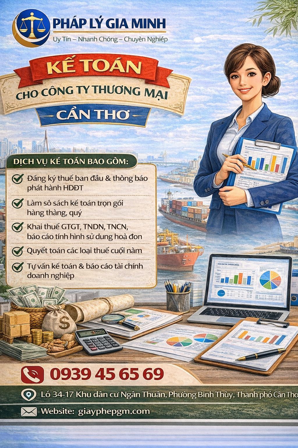 công ty kế toán trọn gói cần thơ