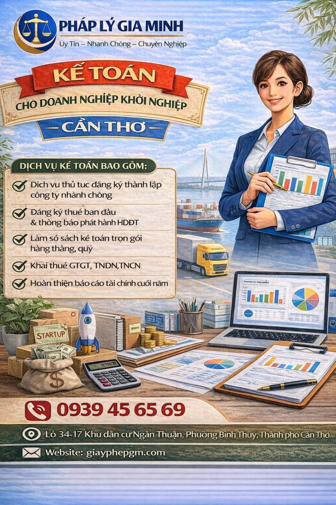 công ty kế toán uy tín tại Cần Thơ 