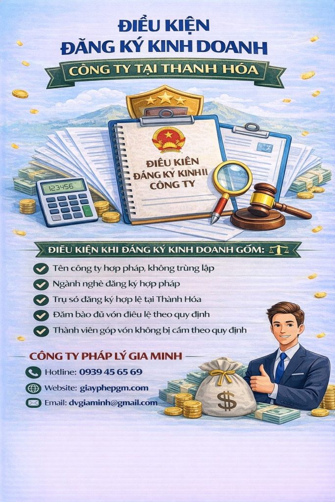 Địa chỉ đăng ký kinh doanh Thanh Hóa