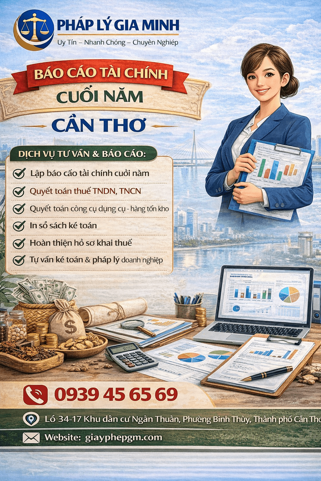 dịch vụ kế toán thuế cần thơ