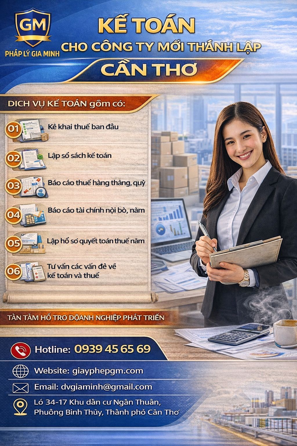 dịch vụ kế toán thuế doanh nghiệp cần thơ