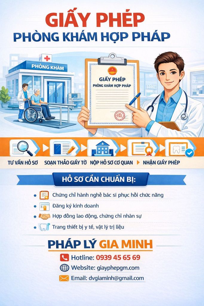 Dịch vụ xin giấy phép phòng khám