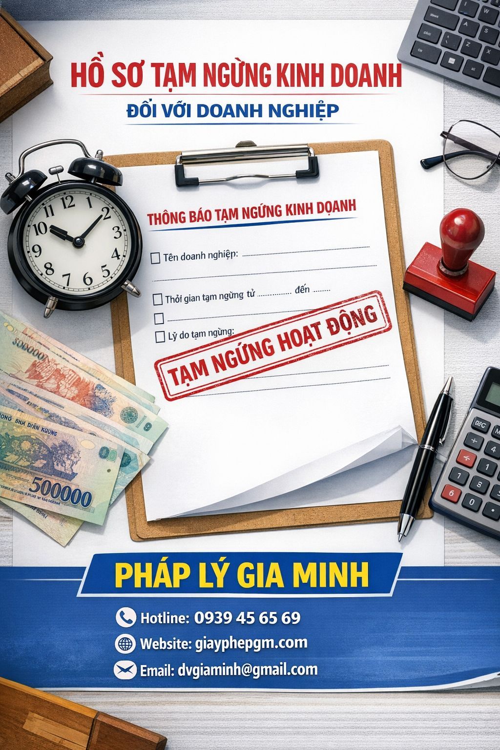 Hồ sơ tạm ngừng kinh doanh