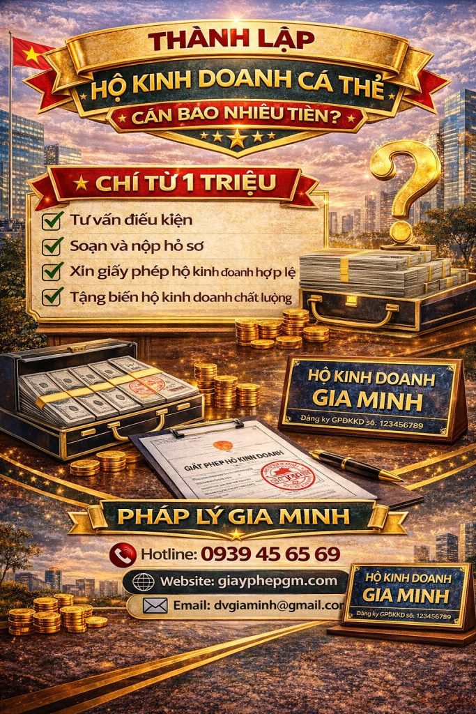 Dịch vụ thành lập hộ kinh doanh giá rẻ tại TPHCM hỗ trợ hồ sơ nhanh chóng