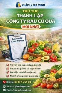 thủ tục đăng ký hộ kinh doanh rau của quả