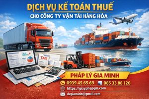 dịch vụ kế toán thuế cho công ty vận tải hàng hóa