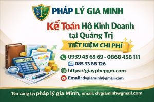 dịch vụ thuế hộ kinh doanh tại quảng trị