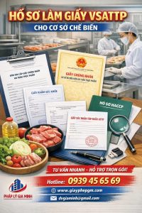 dịch vụ xin giấy phép vệ sinh an toàn thực phẩm tại lâm đồng