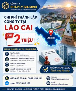 hồ sơ thành lập công ty tại lào cai