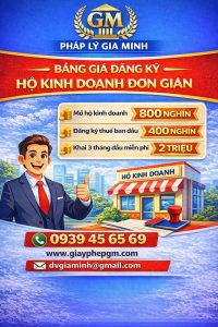 hướng dẫn mở hộ kinh doanh tại đồng tháp
