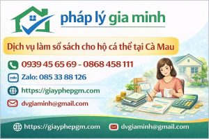 kế toán cho doanh nghiệp mới thành lập tại cà mau
