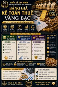 kế toán doanh nghiệp vàng bạc tại bắc ninh