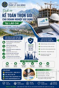 Kế toán trọn gói cho doanh nghiệp xây dựng lào cai