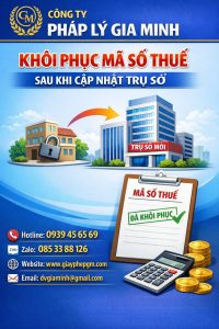 mở lại mã số thuế tại bình dương