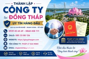thành lập công ty xuất nhập khẩu đồng tháp