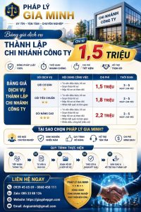 thành lập văn phòng đại diện tại đồng tháp