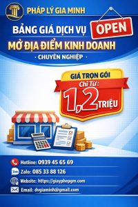 thủ tục đăng ký địa điểm kinh doanh tại đồng tháp