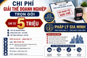 Dịch vụ giải thể công ty hải sản tại Kiên Giang