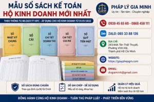 Mẫu sổ sách kế toán hộ kinh doanh mới nhất