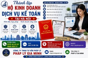 Thành lập hộ kinh doanh dịch vụ kế toán tại Hà Nội