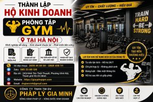 Thành lập hộ kinh doanh phòng tập gym tại Hà Nội
