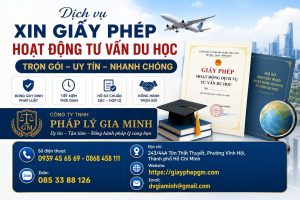 Xin giấy phép hoạt động tư vấn du học tại Hải Phòng