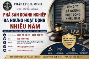 Phá Sản Doanh Nghiệp Đã Ngừng Hoạt Động Nhiều Năm