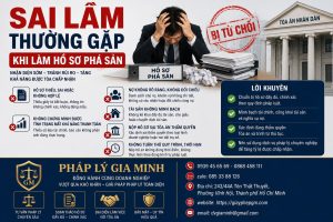 Sai Lầm Thường Gặp Khi Làm Hồ Sơ Phá Sản