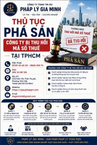 Thủ Tục Phá Sản Công Ty Bị Thu Hồi Mã Số Thuế Tại TPHCM