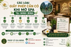 Các Loại Giấy Phép Cần Có Khi Mở Spa Tại Ninh Bình