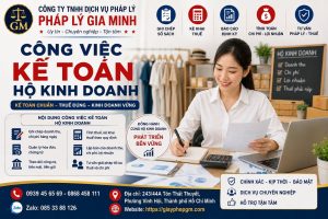 Công việc kế toán hộ kinh doanh