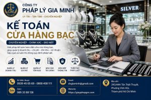 Kế toán cửa hàng bạc