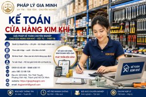 Kế toán cửa hàng kim khí