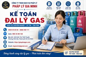 Kế toán đại lý gas