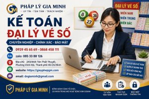 Kế toán đại lý vé số