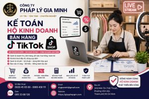 Kế toán hộ kinh doanh bán hàng TikTok Shop
