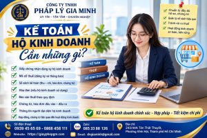 Kế toán hộ kinh doanh cần những gì