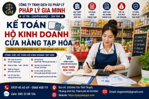 Kế toán hộ kinh doanh cửa hàng tạp hóa