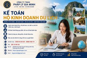 Kế toán hộ kinh doanh du lịch