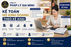 Kế toán hộ kinh doanh theo kê khai