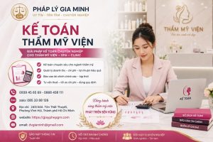 Kế toán thẩm mỹ viện