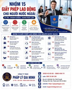 Nhóm 15 Giấy Phép Lao Động Cho Người Nước Ngoài