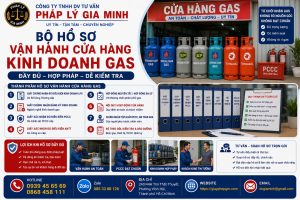 Bộ hồ sơ vận hành cửa hàng kinh doanh gas