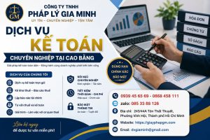 Dịch vụ kế toán chuyên nghiệp tại Cao Bằng