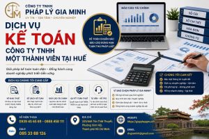 Dịch vụ kế toán công ty TNHH một thành viên tại Huế