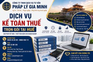 Dịch vụ kế toán thuế trọn gói tại Huế
